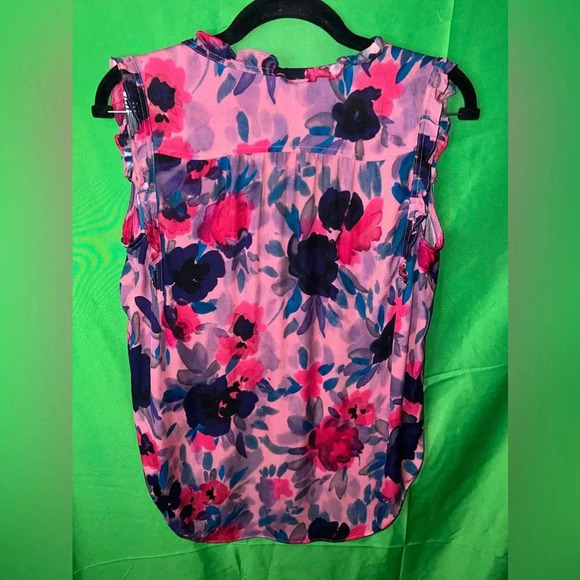 Go by GoSilk Blouse size XS 100% Silk - Picture 2 of 4